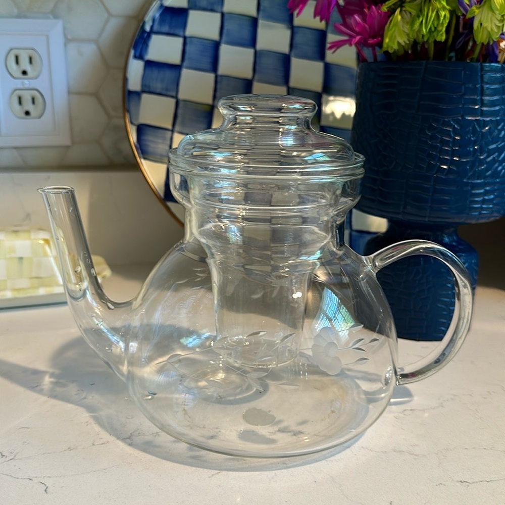 Princess House Tea Pot & Diffuser